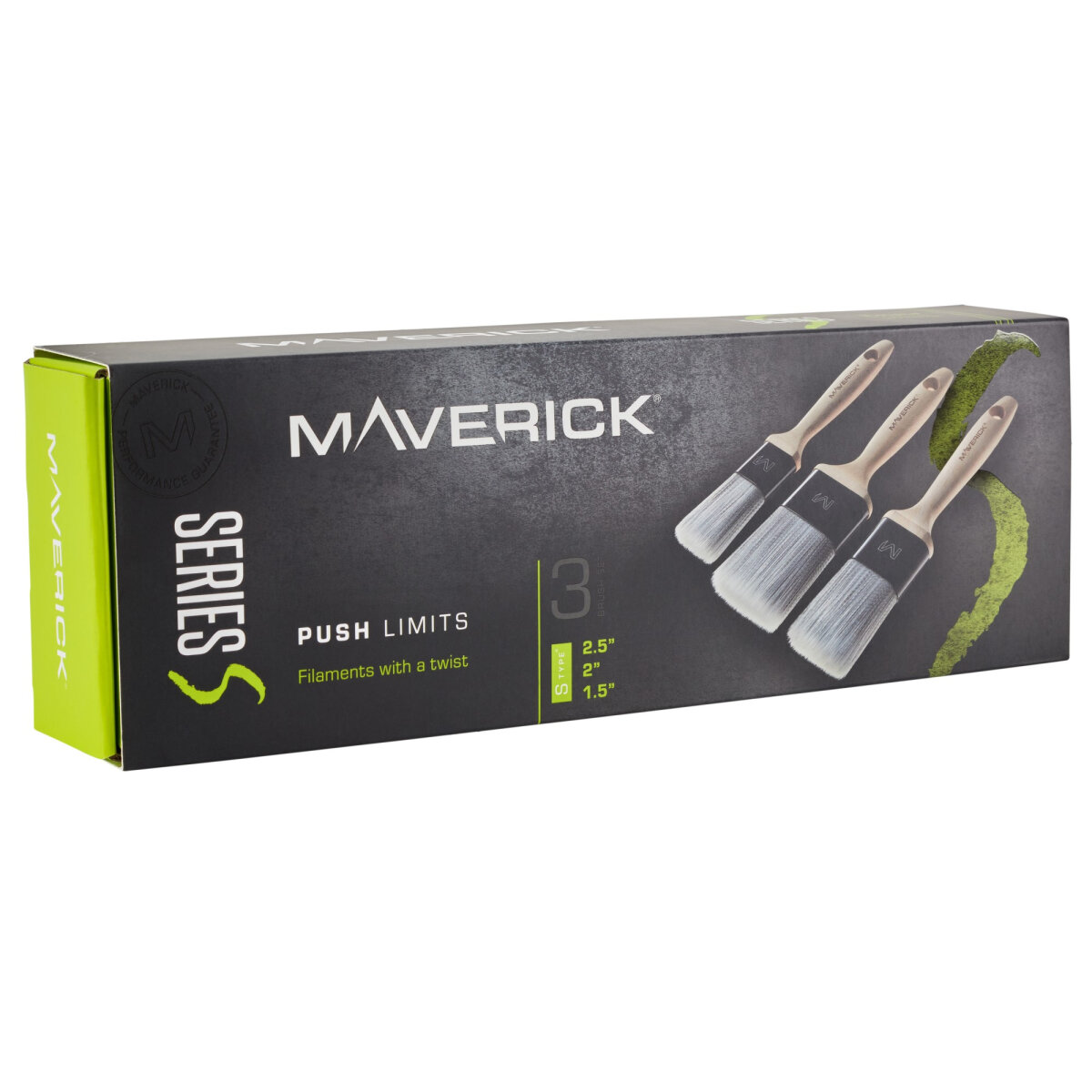 Maverick Series S Paint Brush (Set of 3)