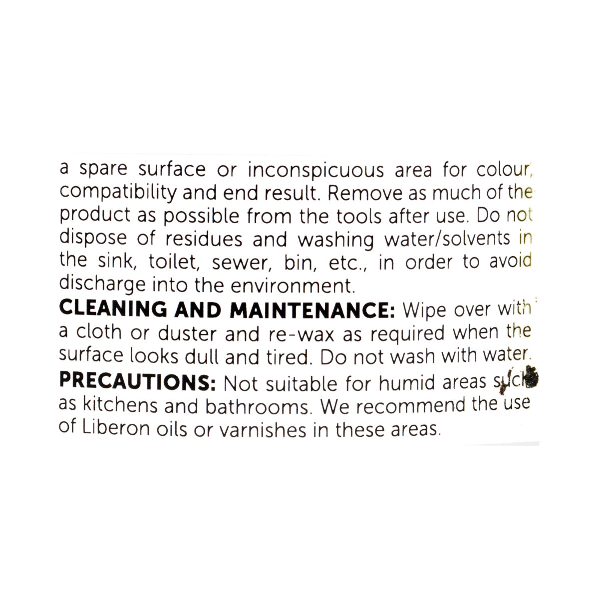 Beeswax Paste Clear