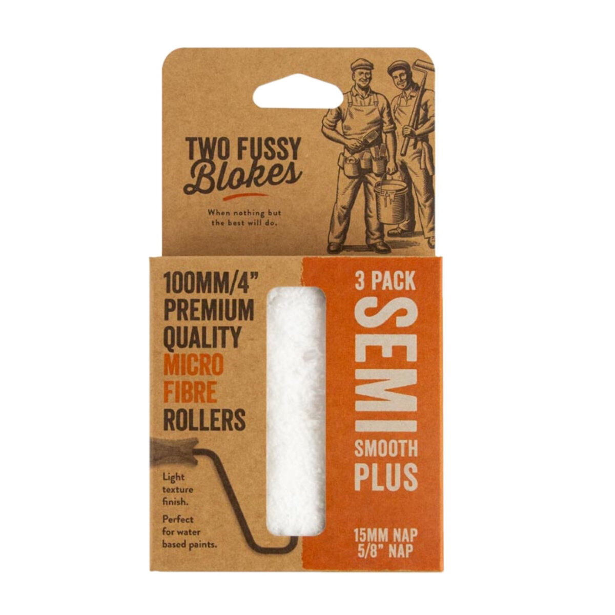 Microfibre Semi-Smooth Plus Roller Sleeve (Pack of 3)