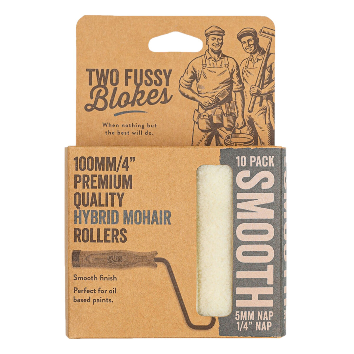 Hybrid Mohair Smooth Roller Sleeve (Pack of 10)