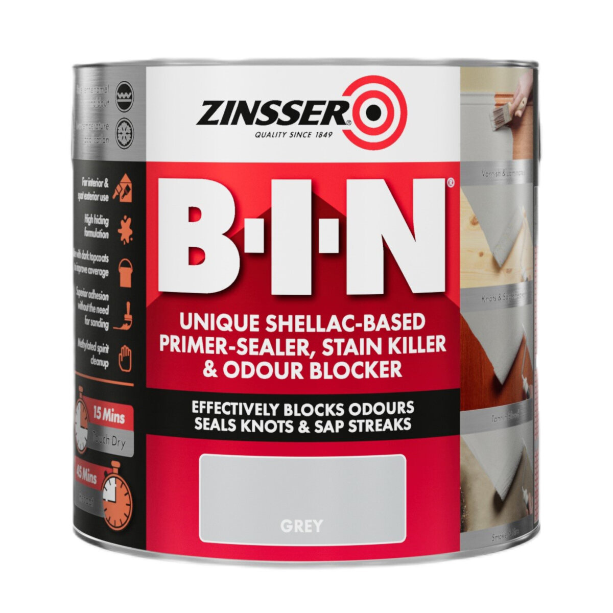 BIN Primer Sealer Grey