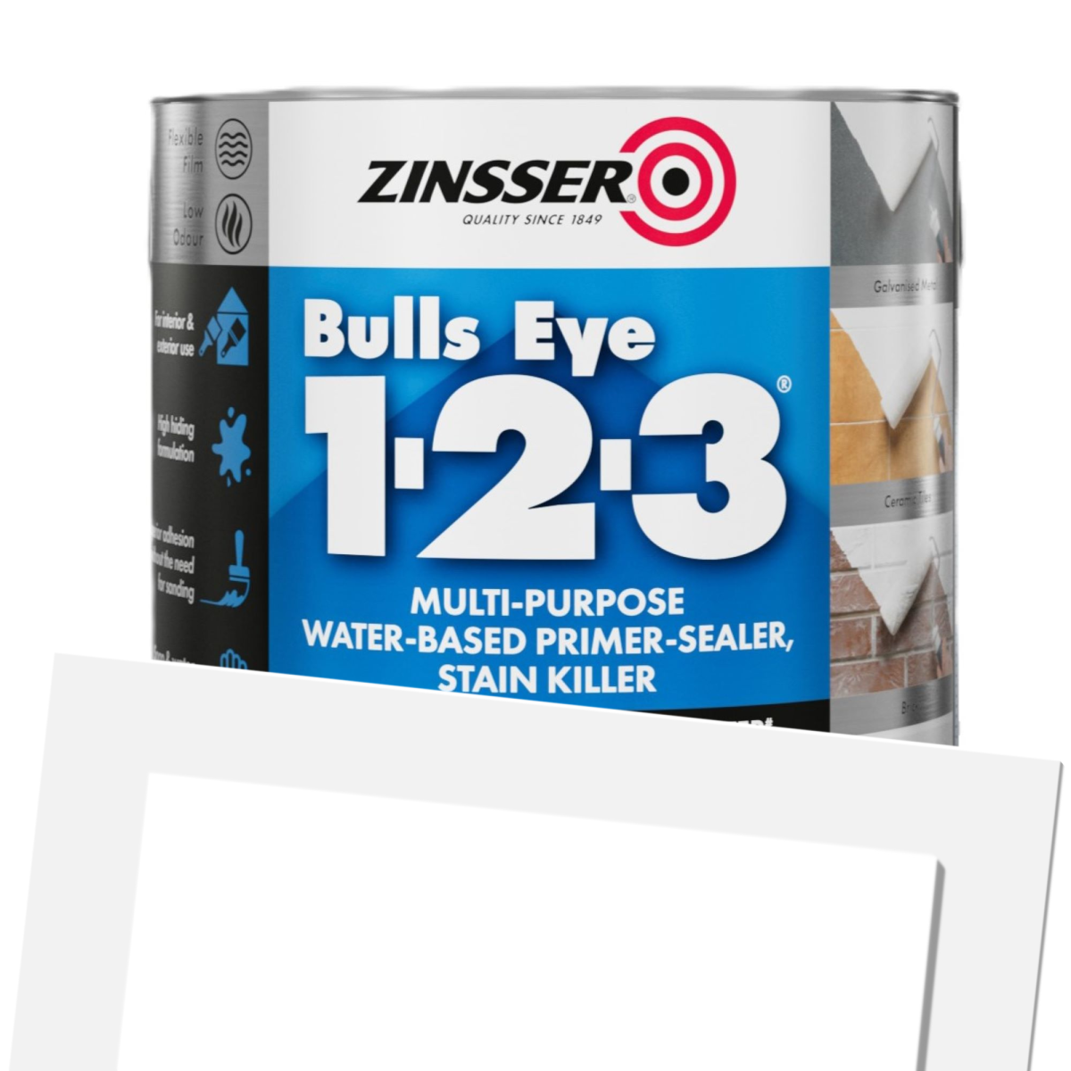Zinsser Bulls Eye 123 2.5L (PNG)