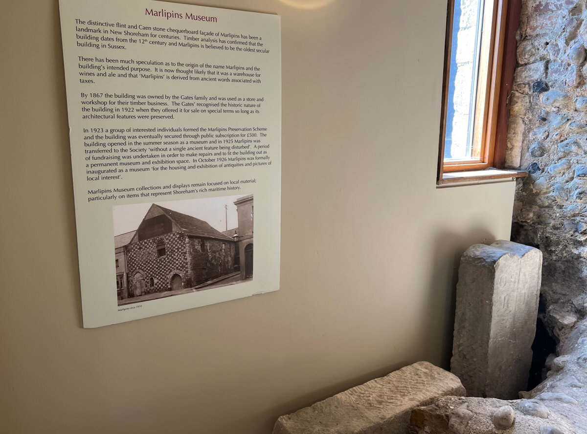 Donating Paint To The Marlipins Museum