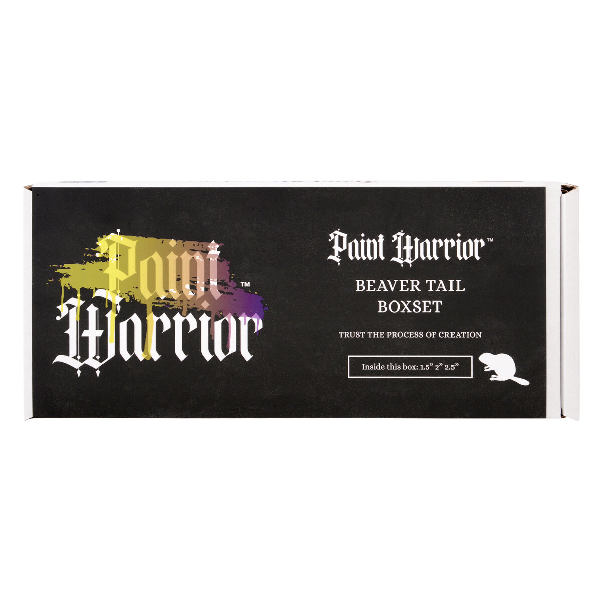 Paint Warrior Flat Beaver Tail Handle Box Set Image 2