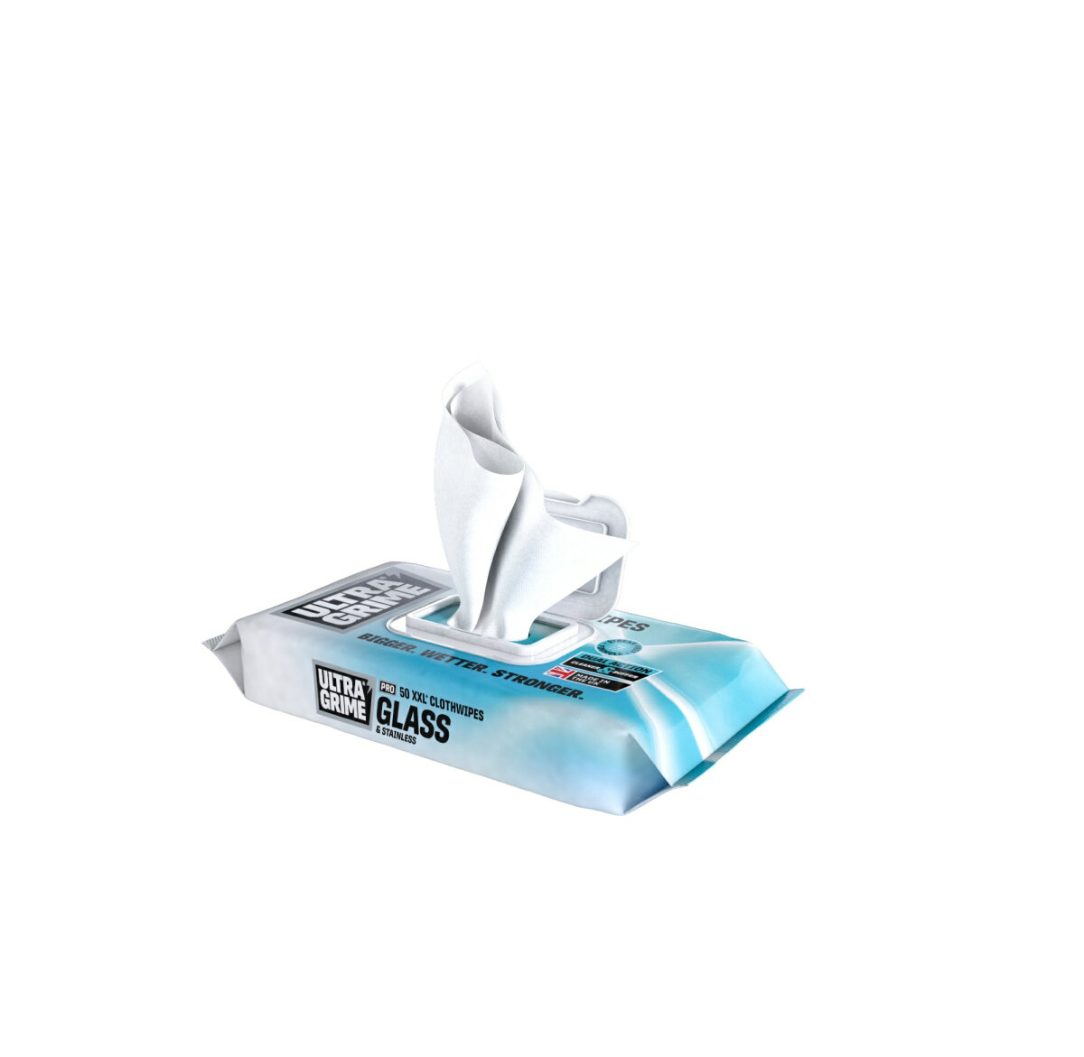 Pro Glass & Stainless Wipes (Pk 50) (NT2294705_A)