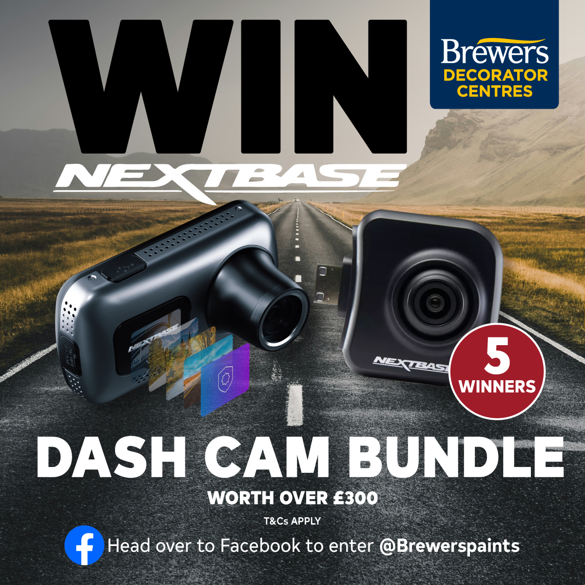Win! 1 of 5 Dash Cam Bundles