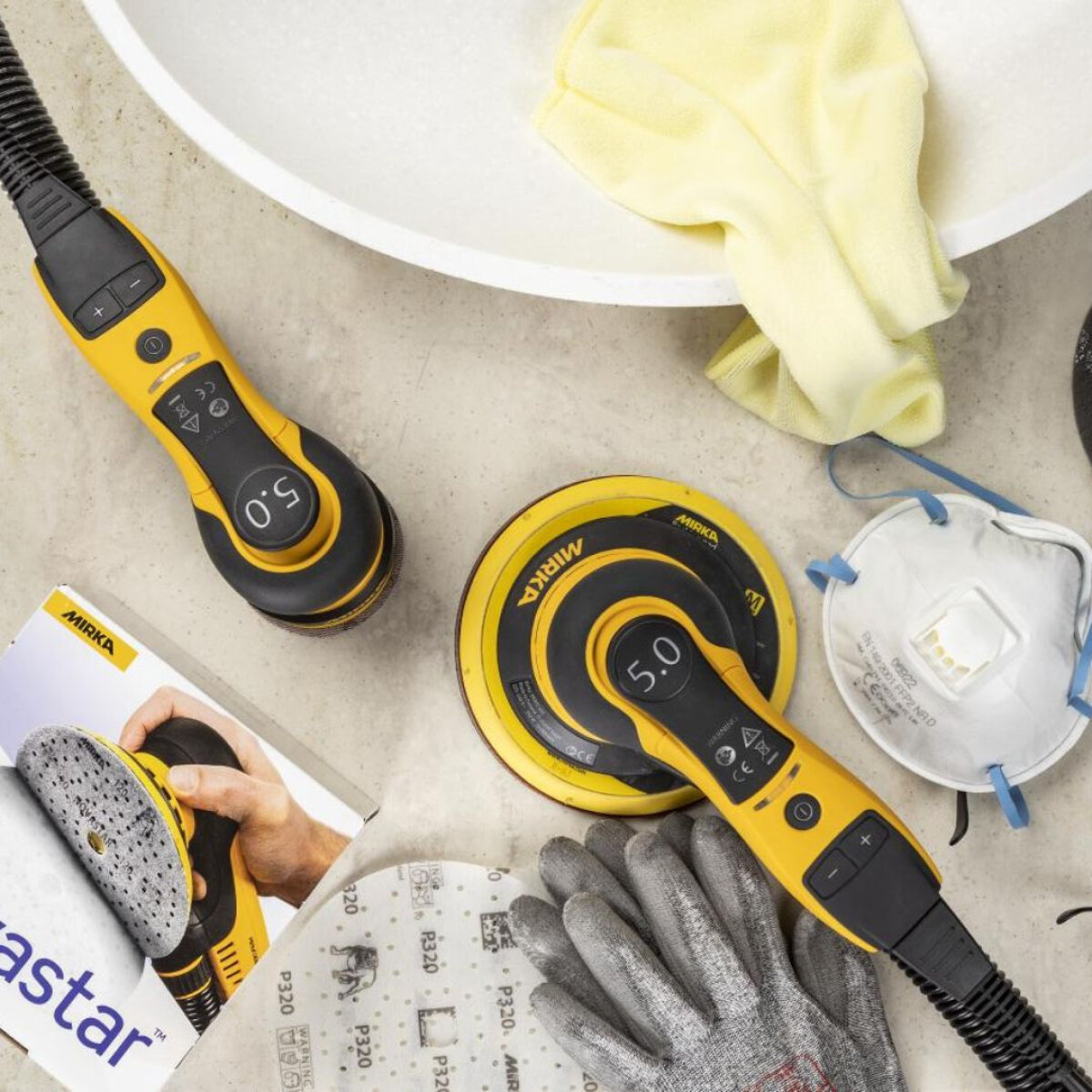 Dustless Sanding