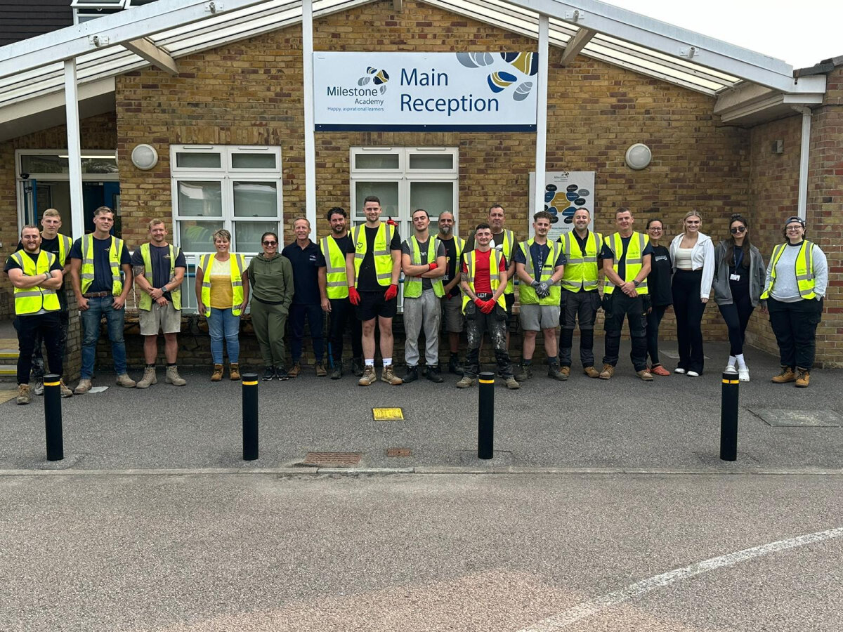 Supporting Leigh Academy Milestone Voluntary Works