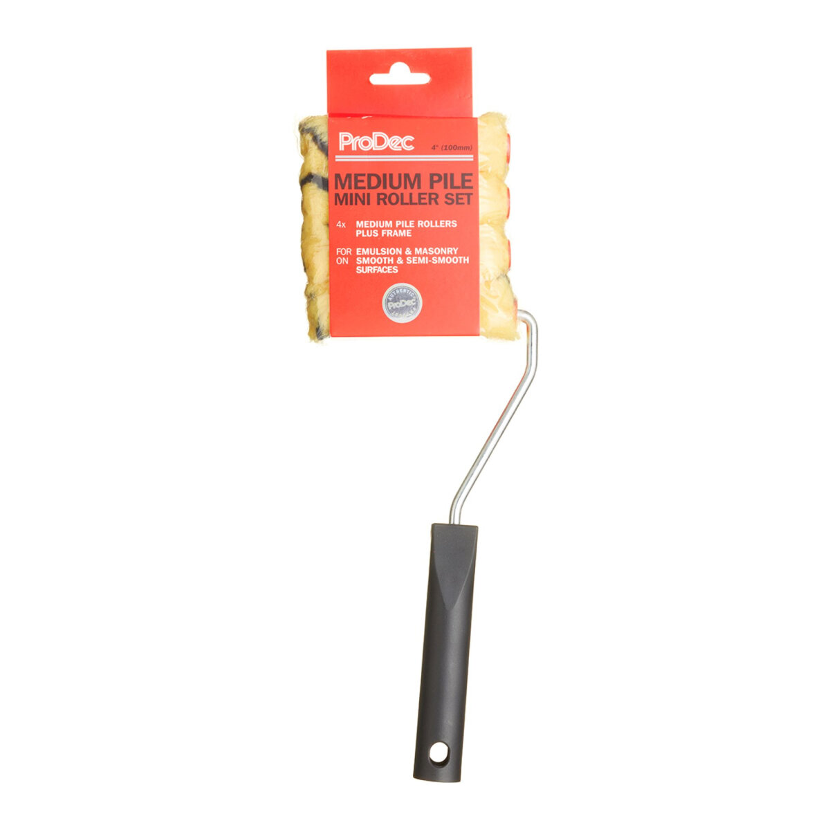 ProDec Medium Pile Mini Roller and Frame Set 4" Image 2 (JT132550)