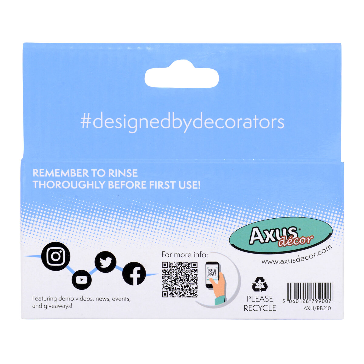 Axus Decor Pro-Finish Mini Sleeves Back (Pack of 10) (JT05781310)