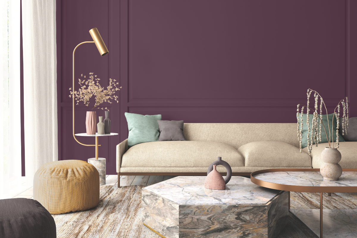 Acai Berry Has Been Named As Johnstone’s Colour Of The Year For 2025