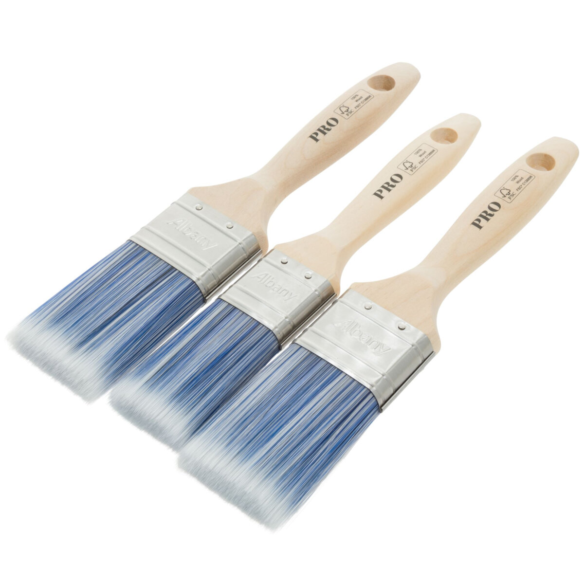 Pro Paint Brush Set (Pack of 3) (JA023250)