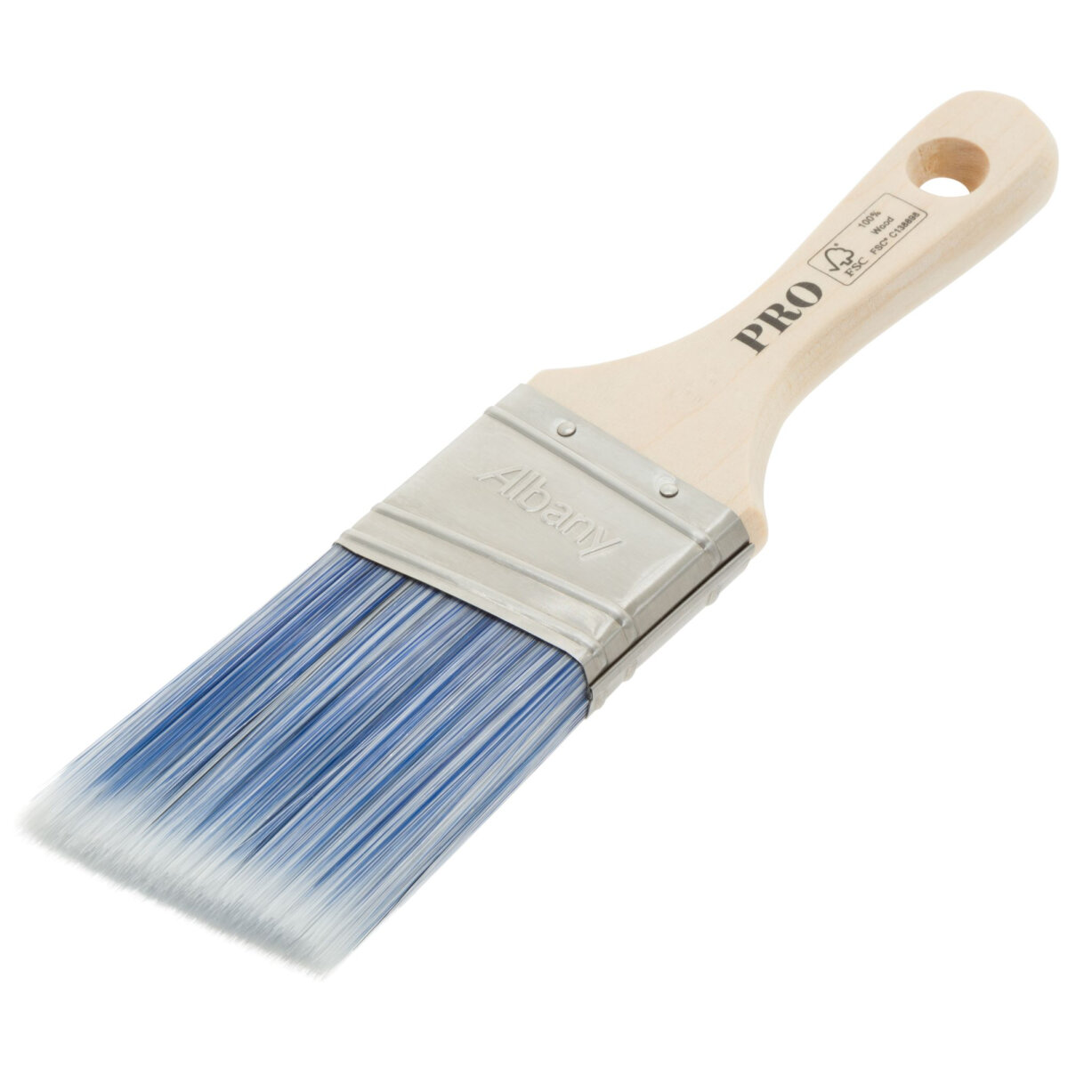 Pro Angled Stubby Paint Brush 2" (JA023285R)