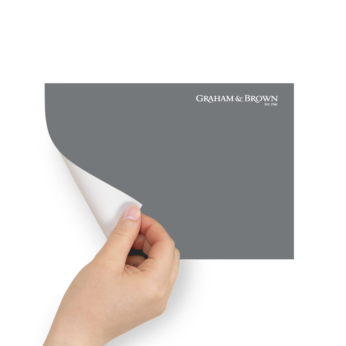 Graham & Brown Peel & Stick Sample Coal Dust (AV062381455)