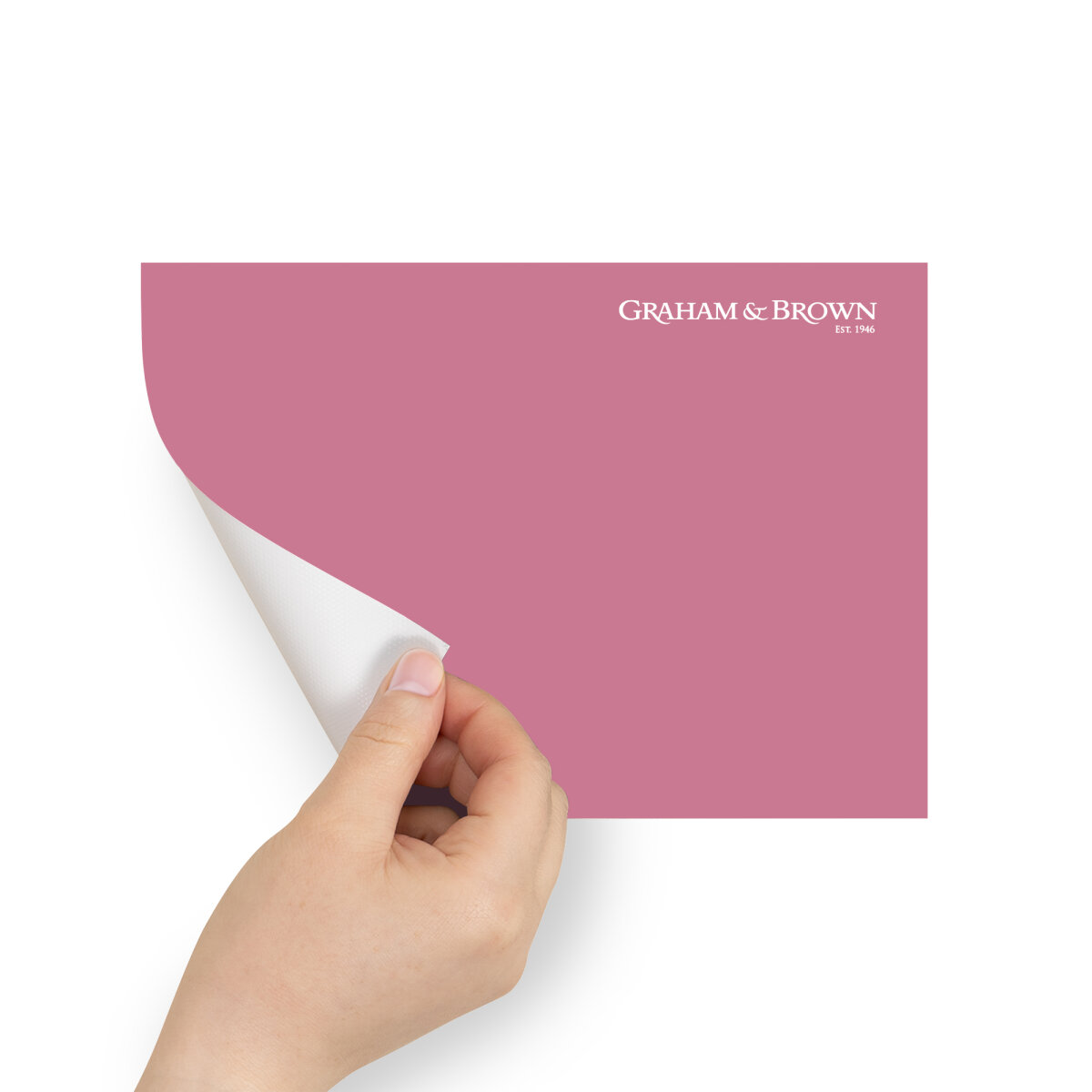 Graham & Brown Peel & Stick Sample Raspberry Ripple (AV062382465)