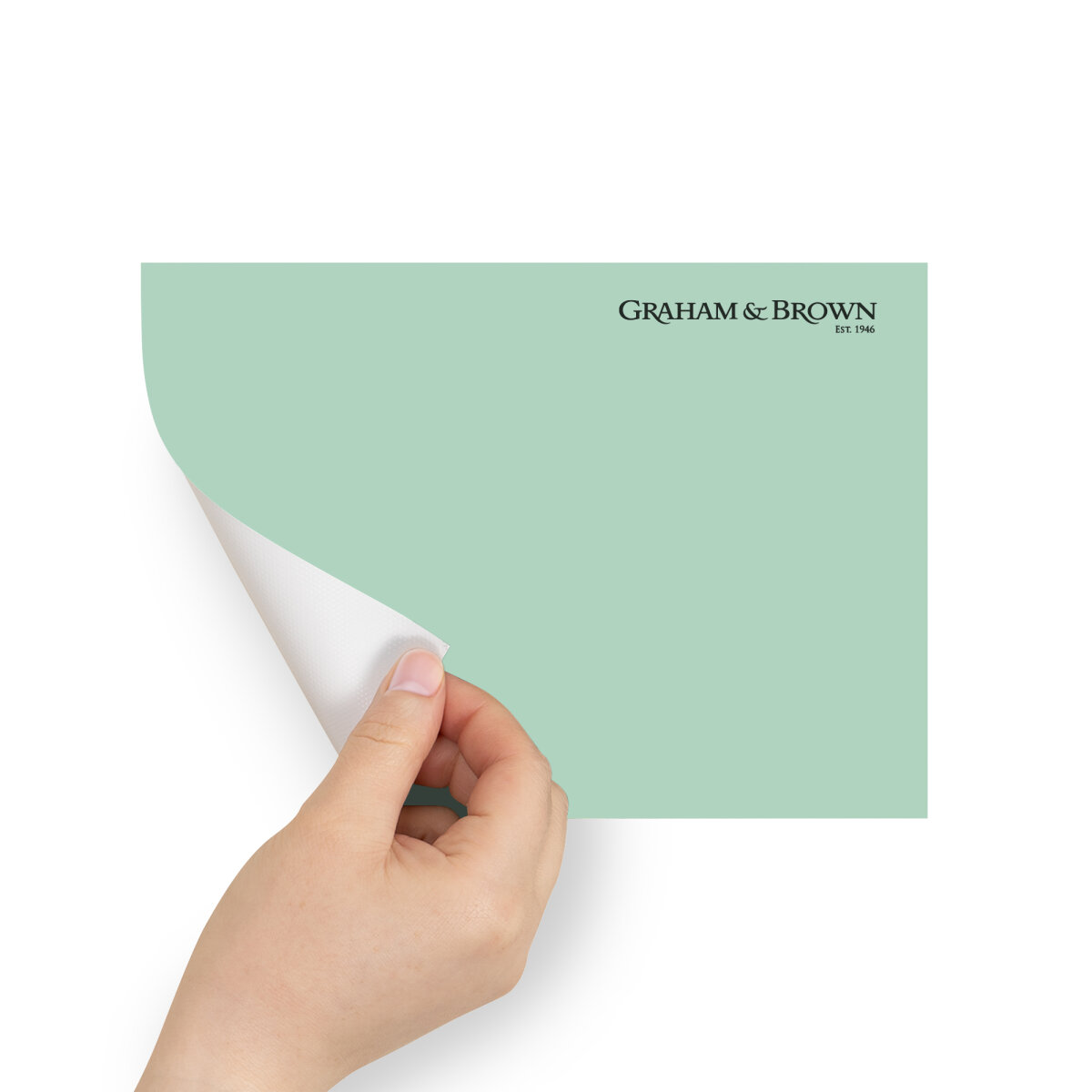 Graham & Brown Peel & Stick Sample Stirling Green (AV062382710)