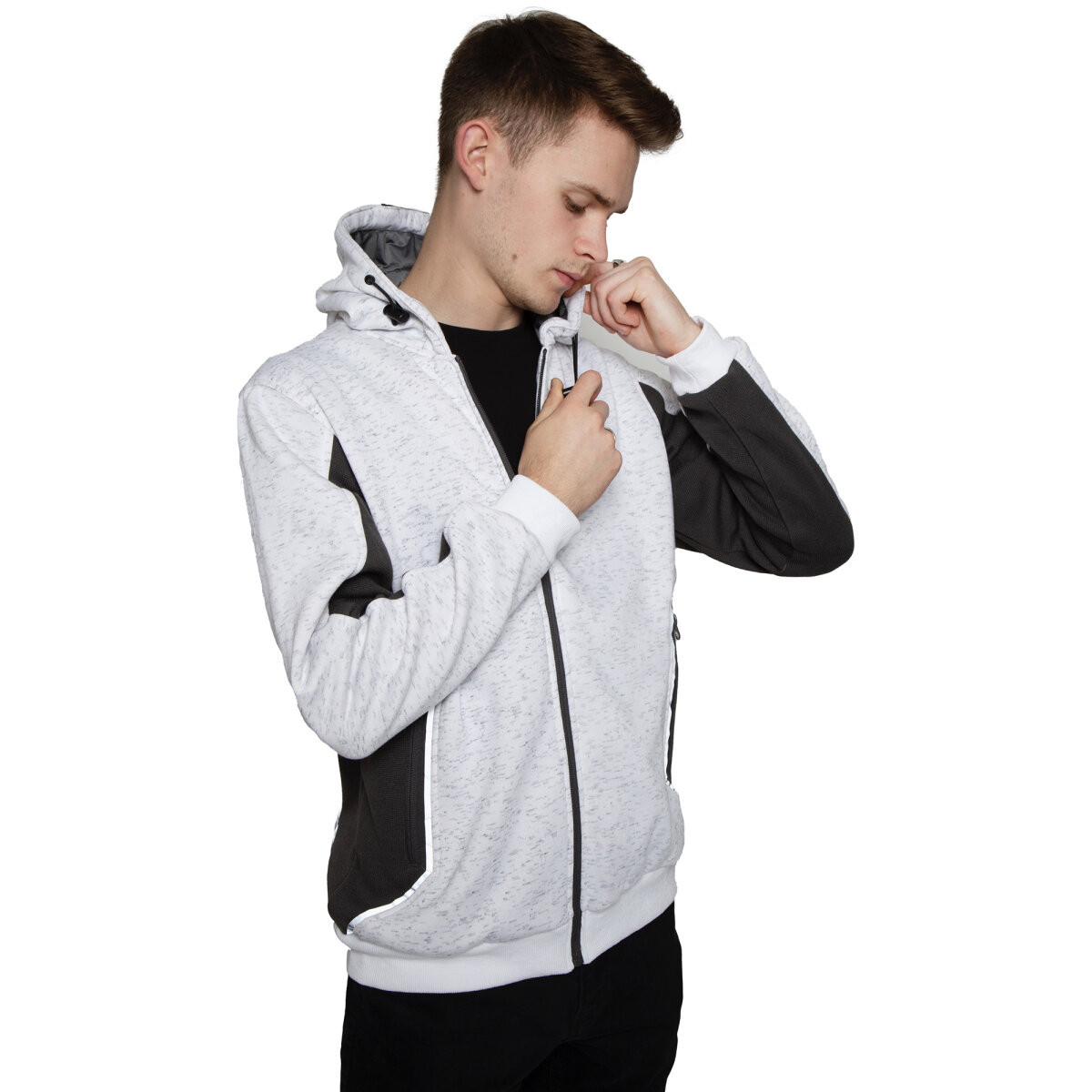 Axus Decor S-Tex Hoodie White & Grey (NL00810130)