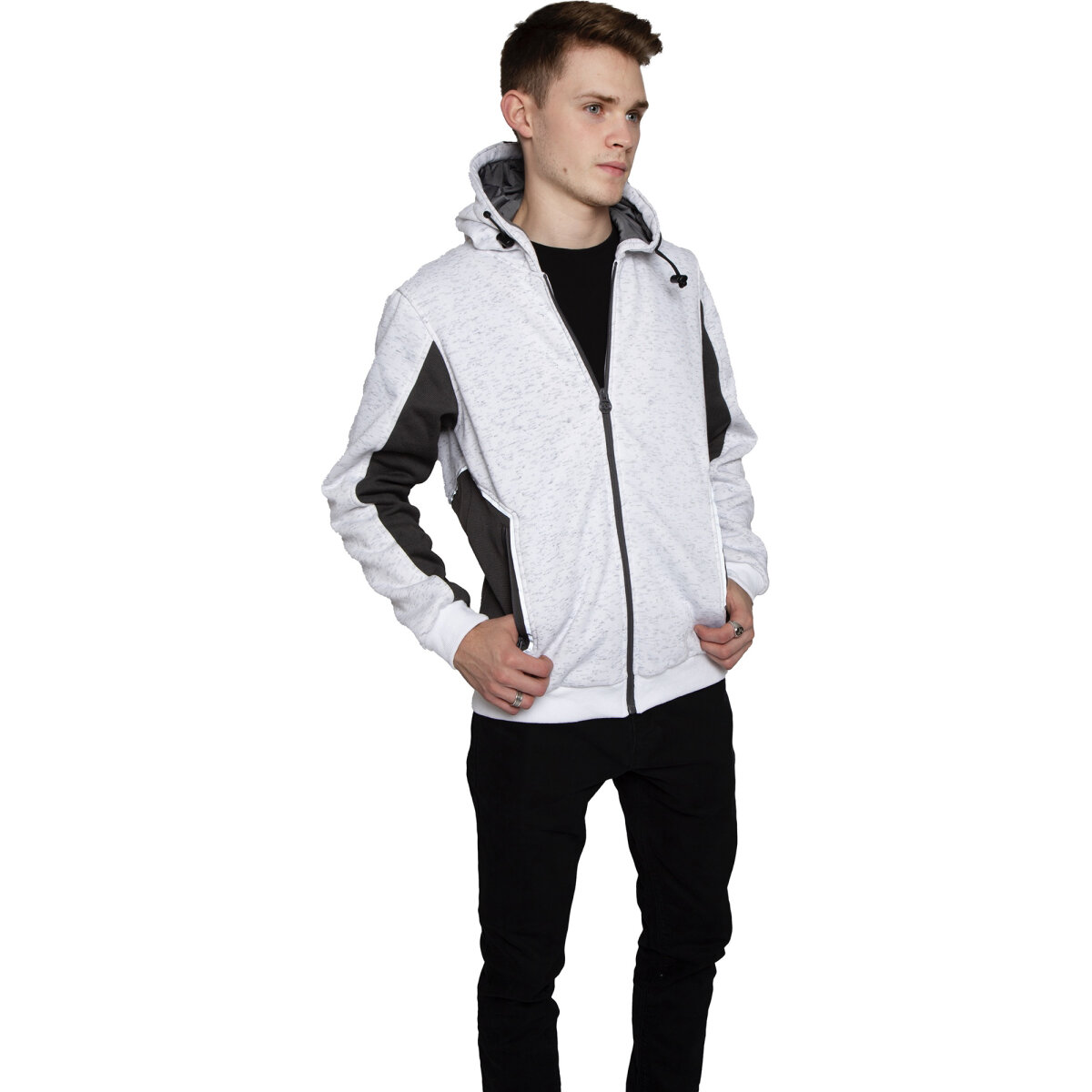 Axus Decor S-Tex Hoodie White & Grey (NL00810130)