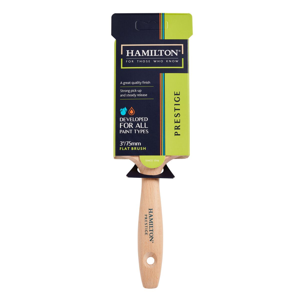 Hamilton Prestige Pure Synthetic Brush 3" (JA2705P)