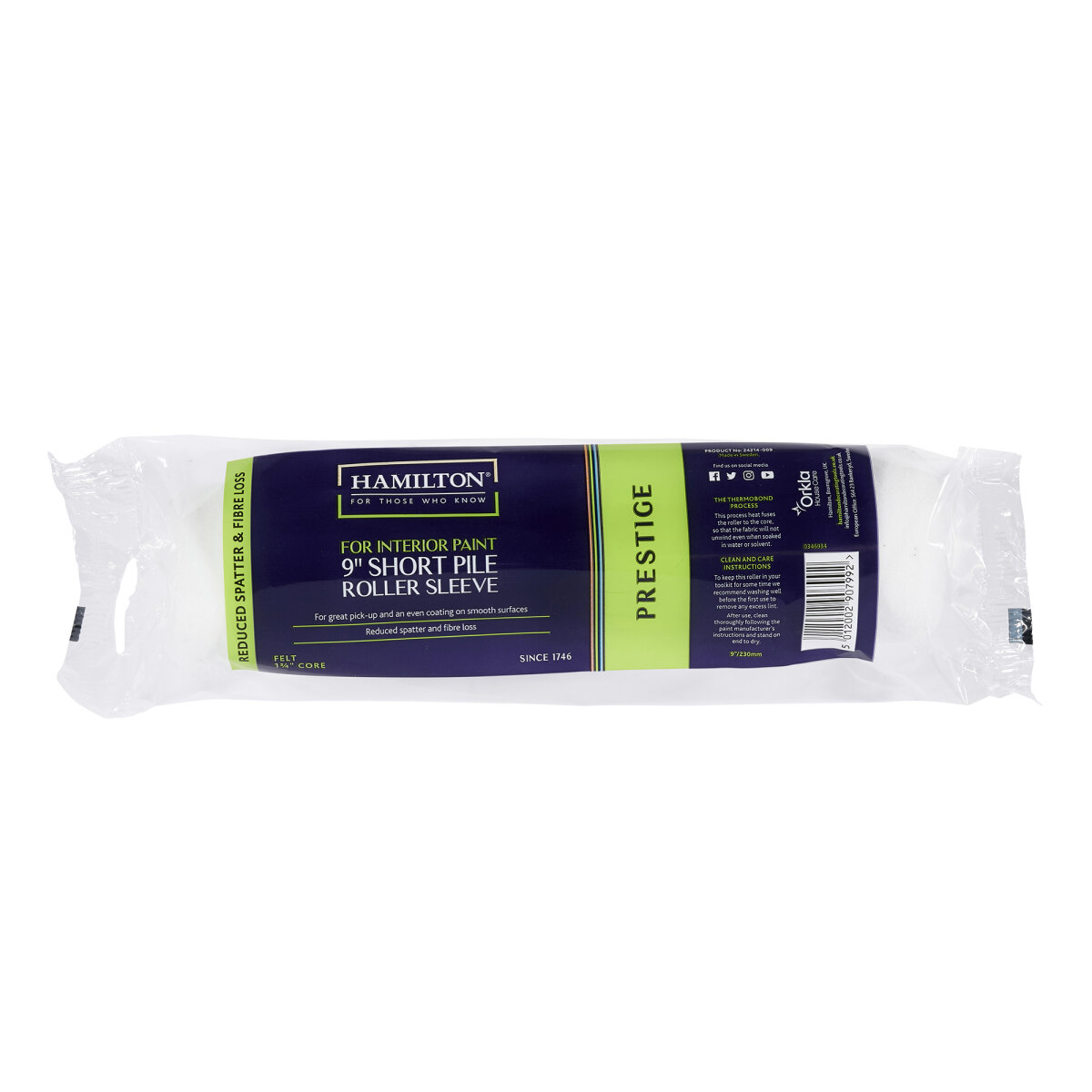 Prestige Short Pile Roller Sleeve 9" (JT0532105)