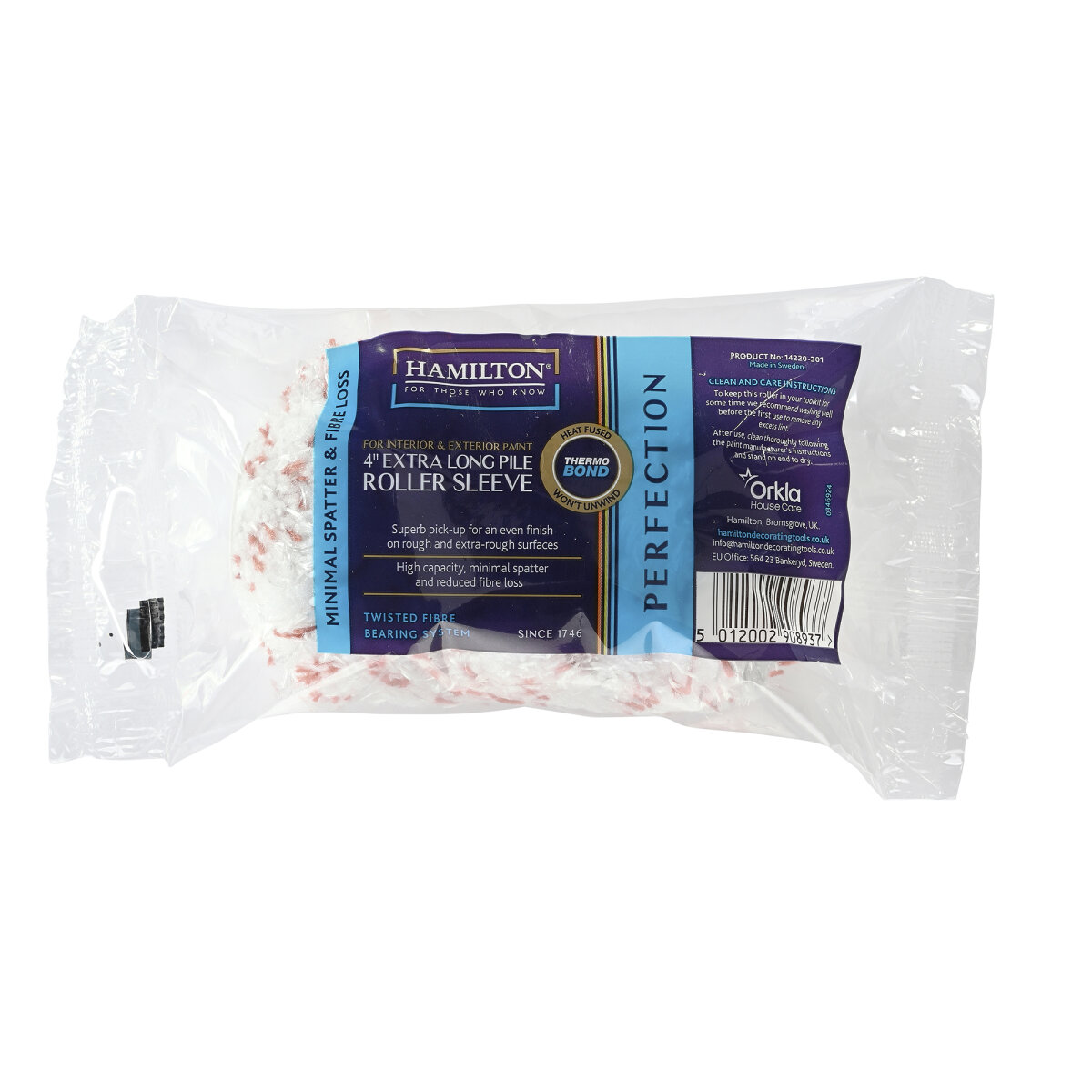 Hamilton Perfection Extra Long Pile Midi Roller Sleeve 4" (JT0683020)
