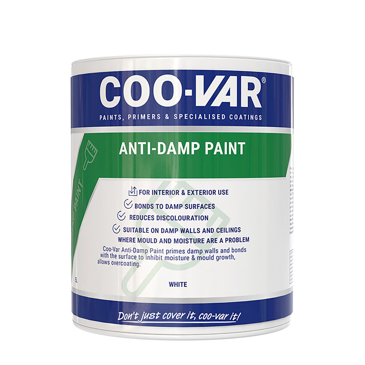 Coo-Var Anti-Damp Paint White 5L