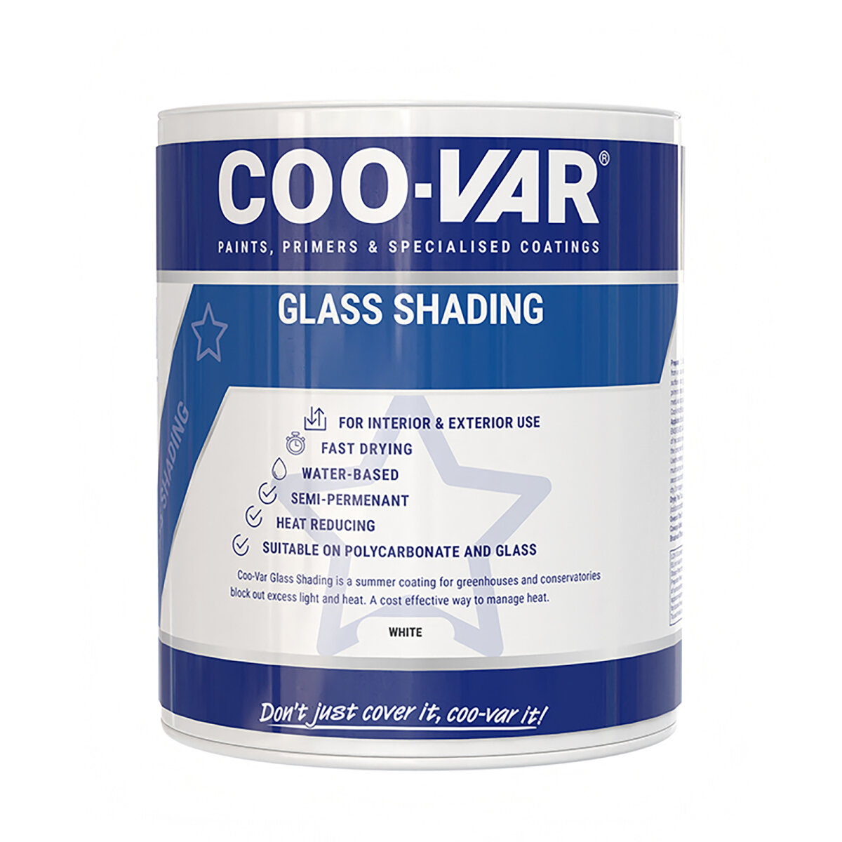 Coo-Var Glass Shading White 5L