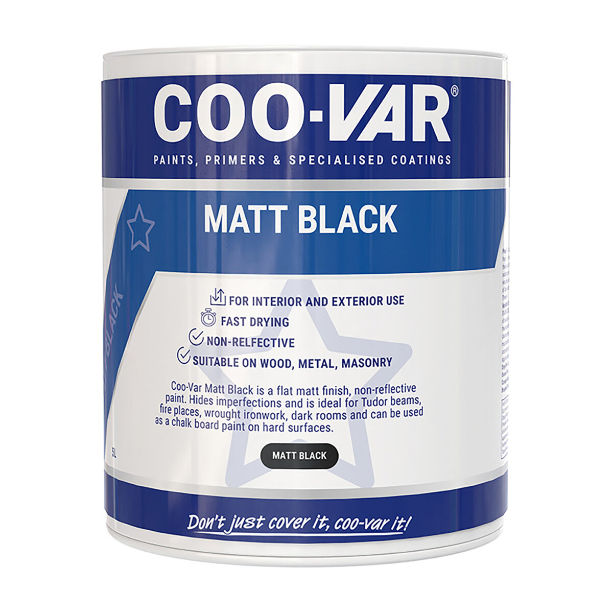 Coo-Var Matt Black 2.5L