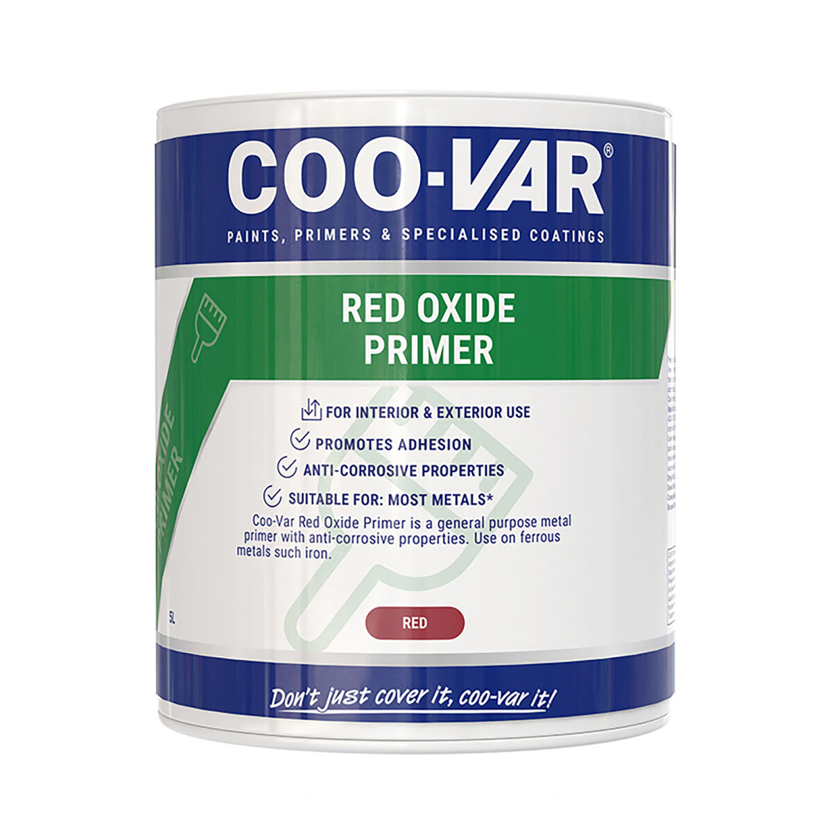 Coo-Var Red Oxide Metal Primer 5L