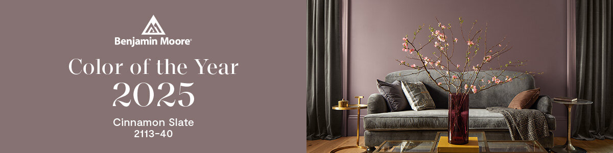 Benjamin Moore's Colour Of The Year 2025 – Cinnamon Slate