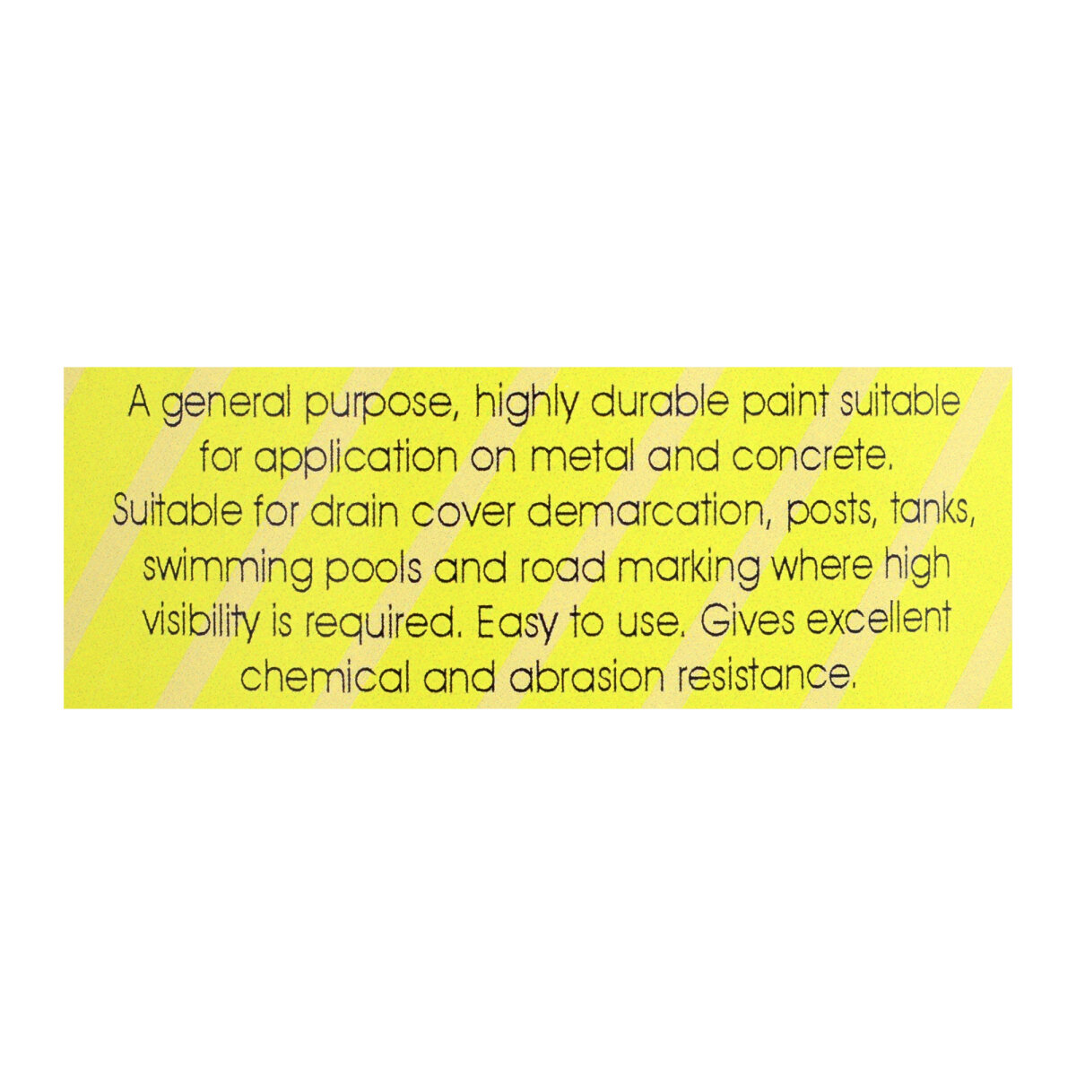Chlorinated Rubber Roadline Paint White 5L (BR1105F)