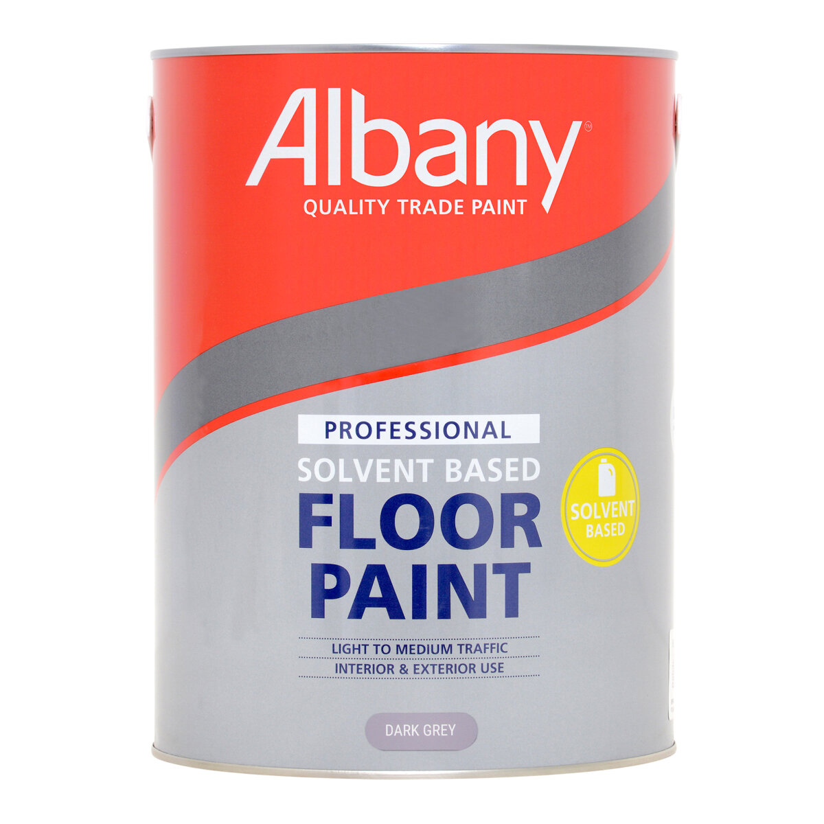 Solvent-Based Floor Paint Dark Grey 5L (AA135005F)