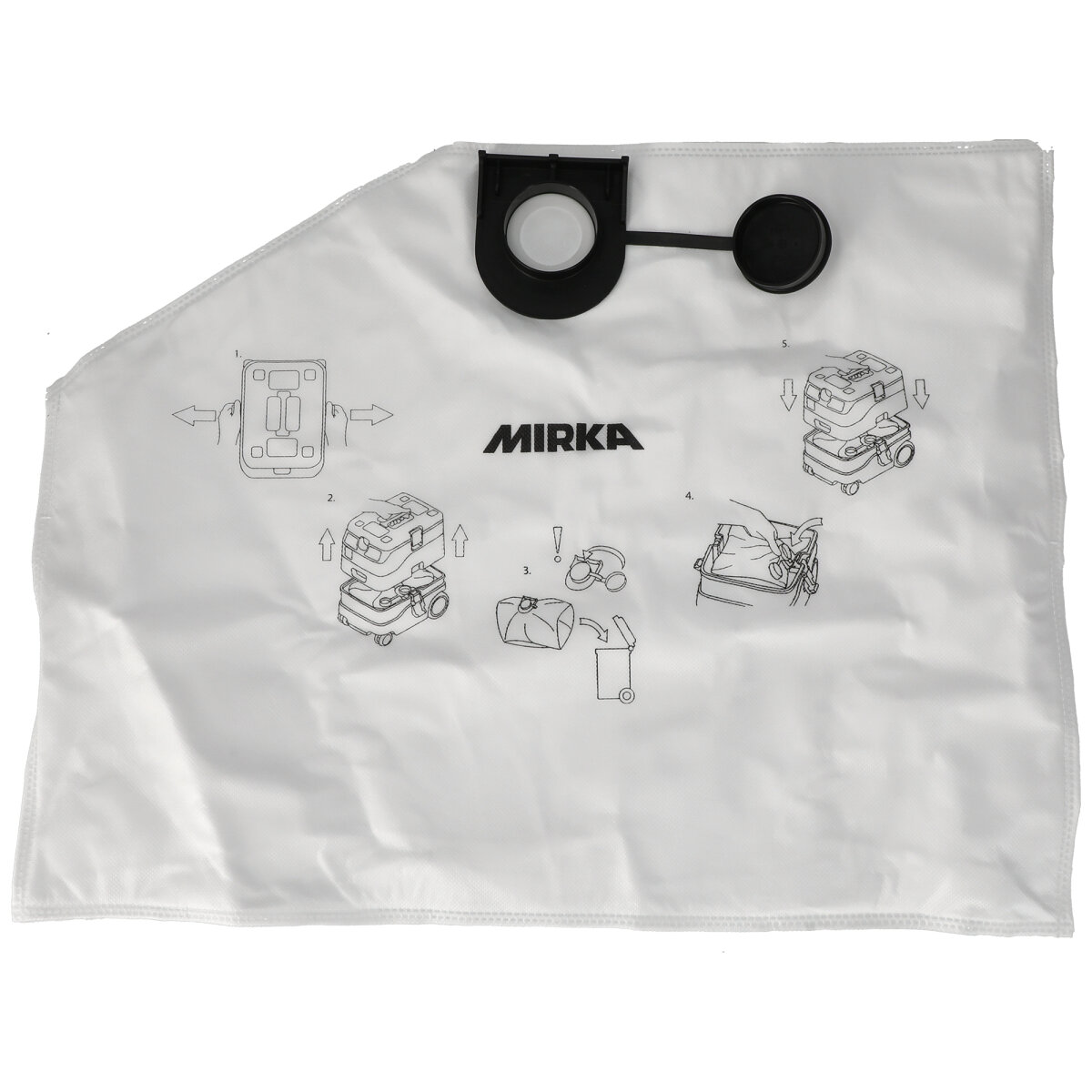 DEXOS Dust Extractor 1217 Dust Bags (Pack of 5) (NG209503215)
