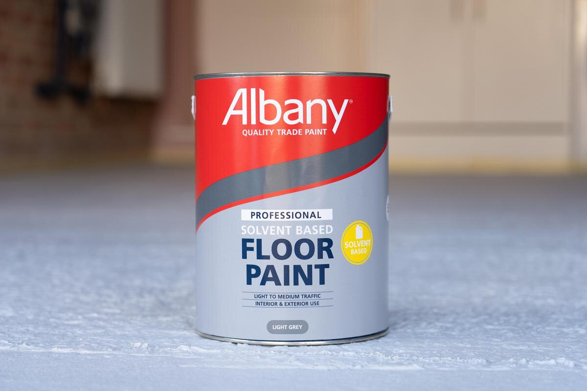 Prepared To Be Floored With NEW Floor Paint Finishes From Albany!
