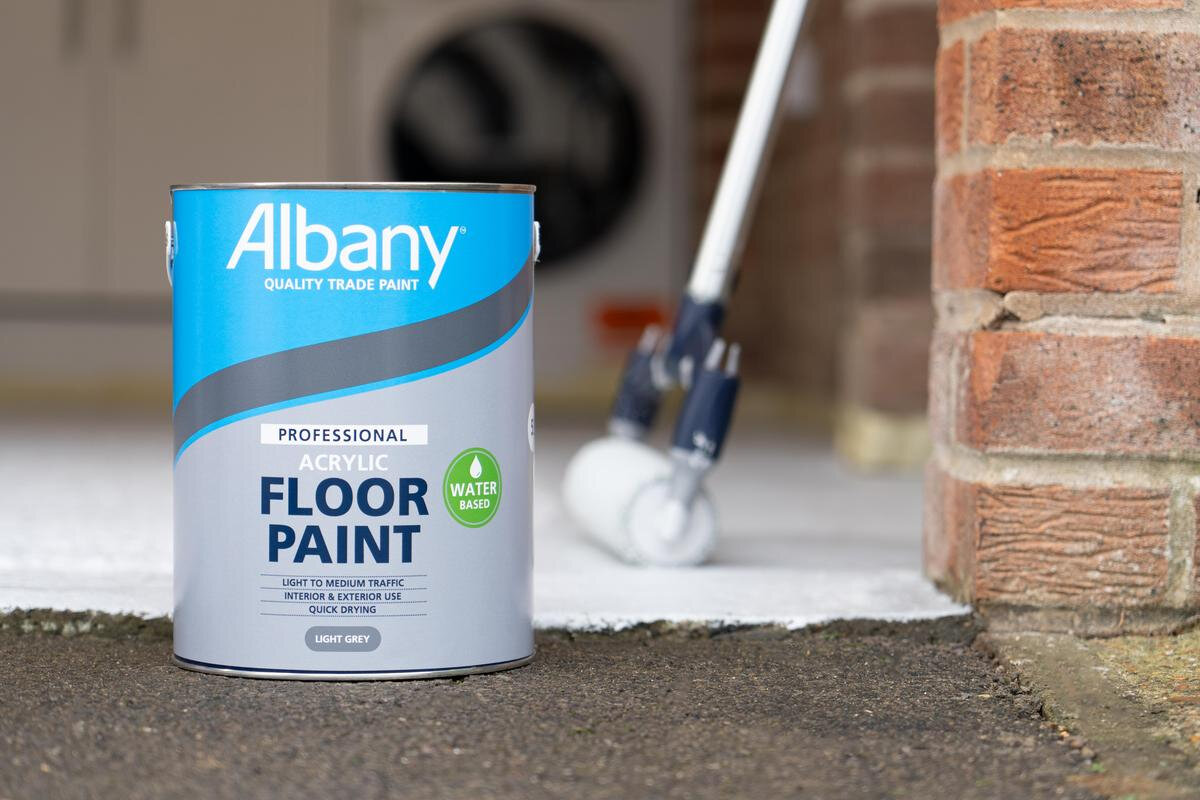 Prepared To Be Floored With NEW Floor Paint Finishes From Albany!