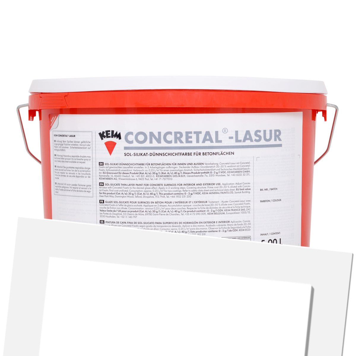 Keim Concretal Lasur Colour Base (Tinted) 5L (BN32323505F)