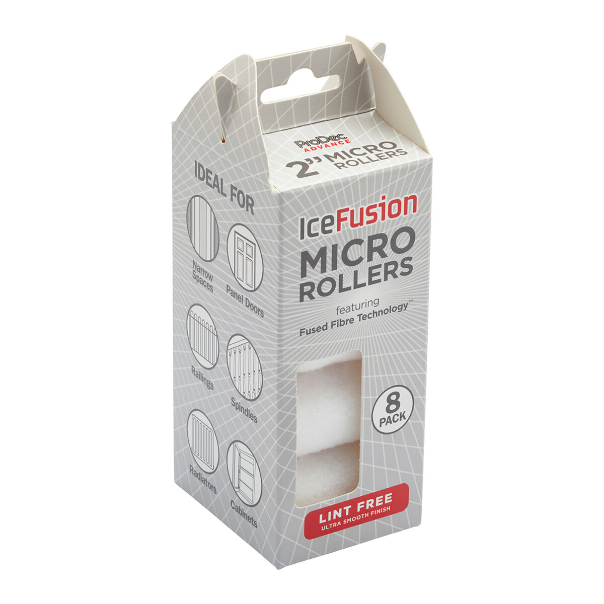 Ice Fusion Micro Rollers (Pack of 8) 2" (JT1418350)