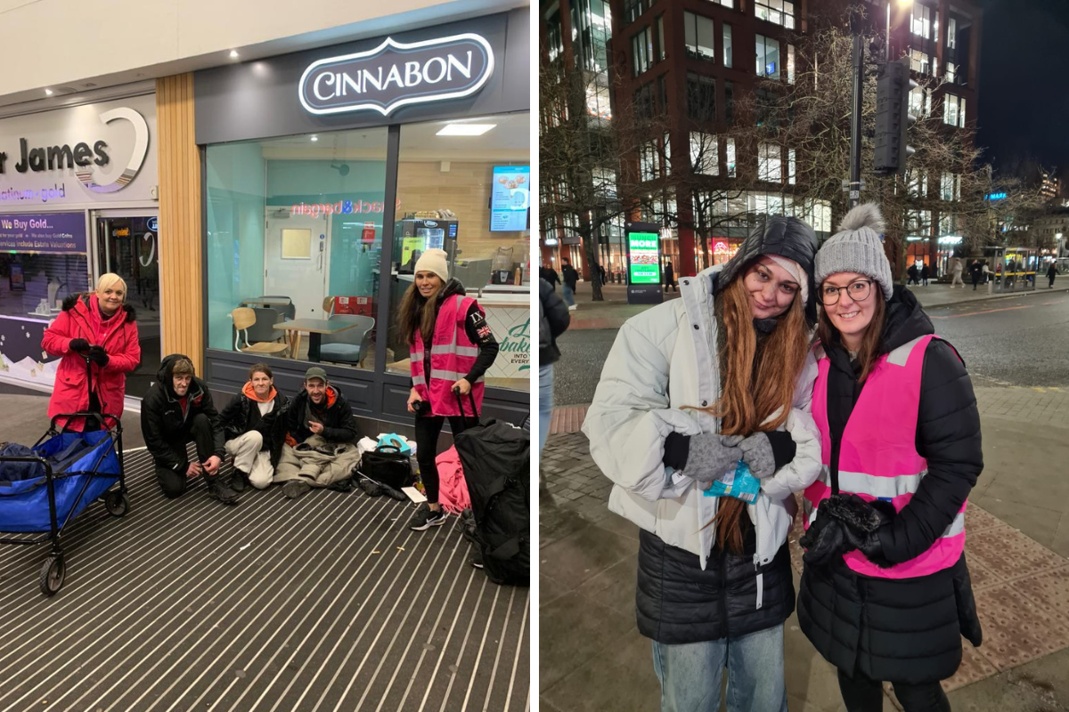 Donating To The Homeless Charity, Pass-it-On