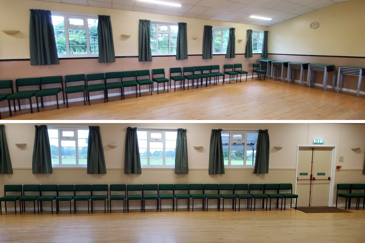 Redecorating Woodmansey Village Hall