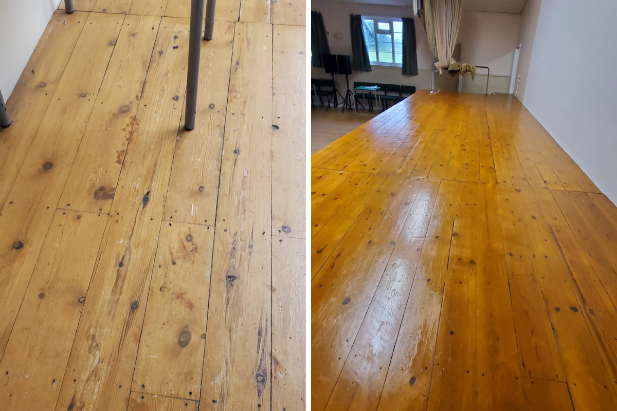 Redecorating Woodmansey Village Hall