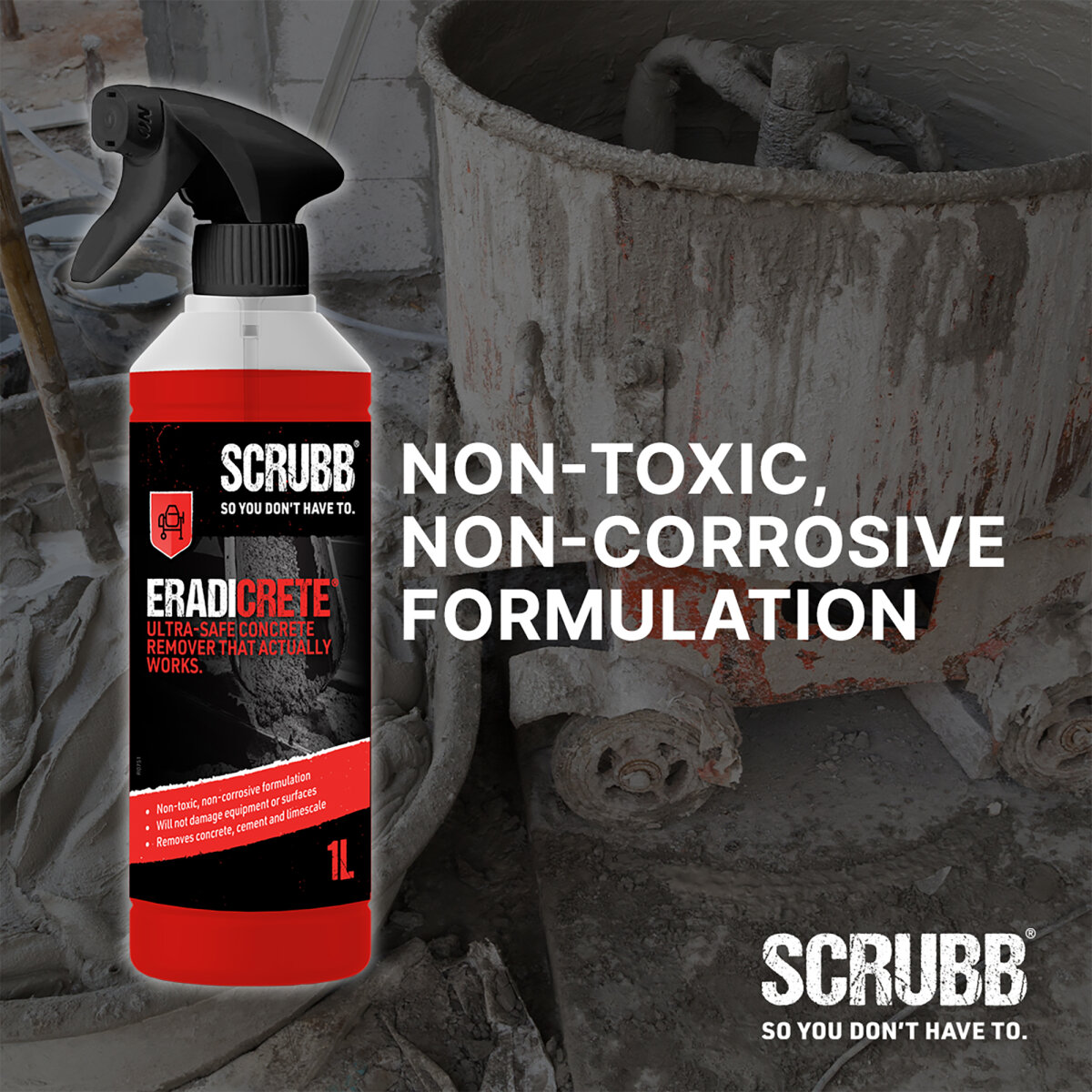Eradicrete Trigger Spray 1L (NT015535)