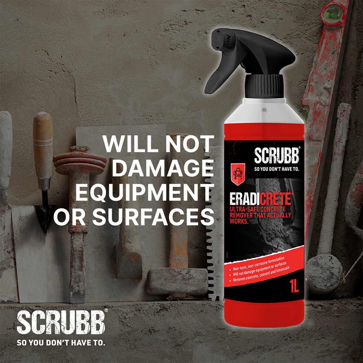 Eradicrete Trigger Spray 1L (NT015535)