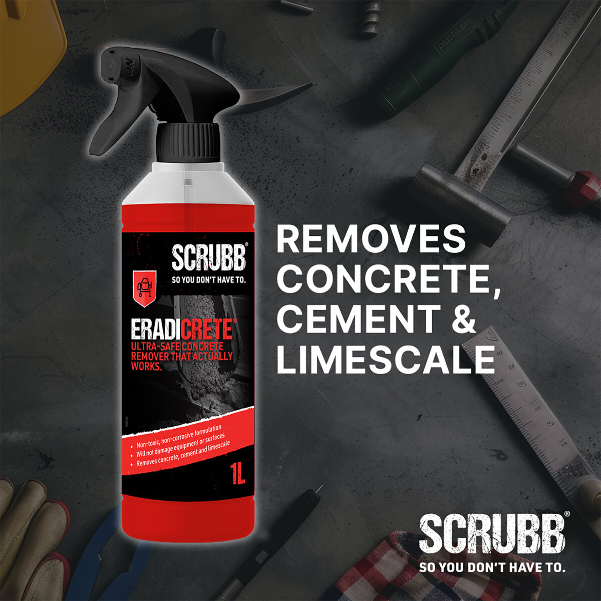 Eradicrete Trigger Spray 1L (NT015535)