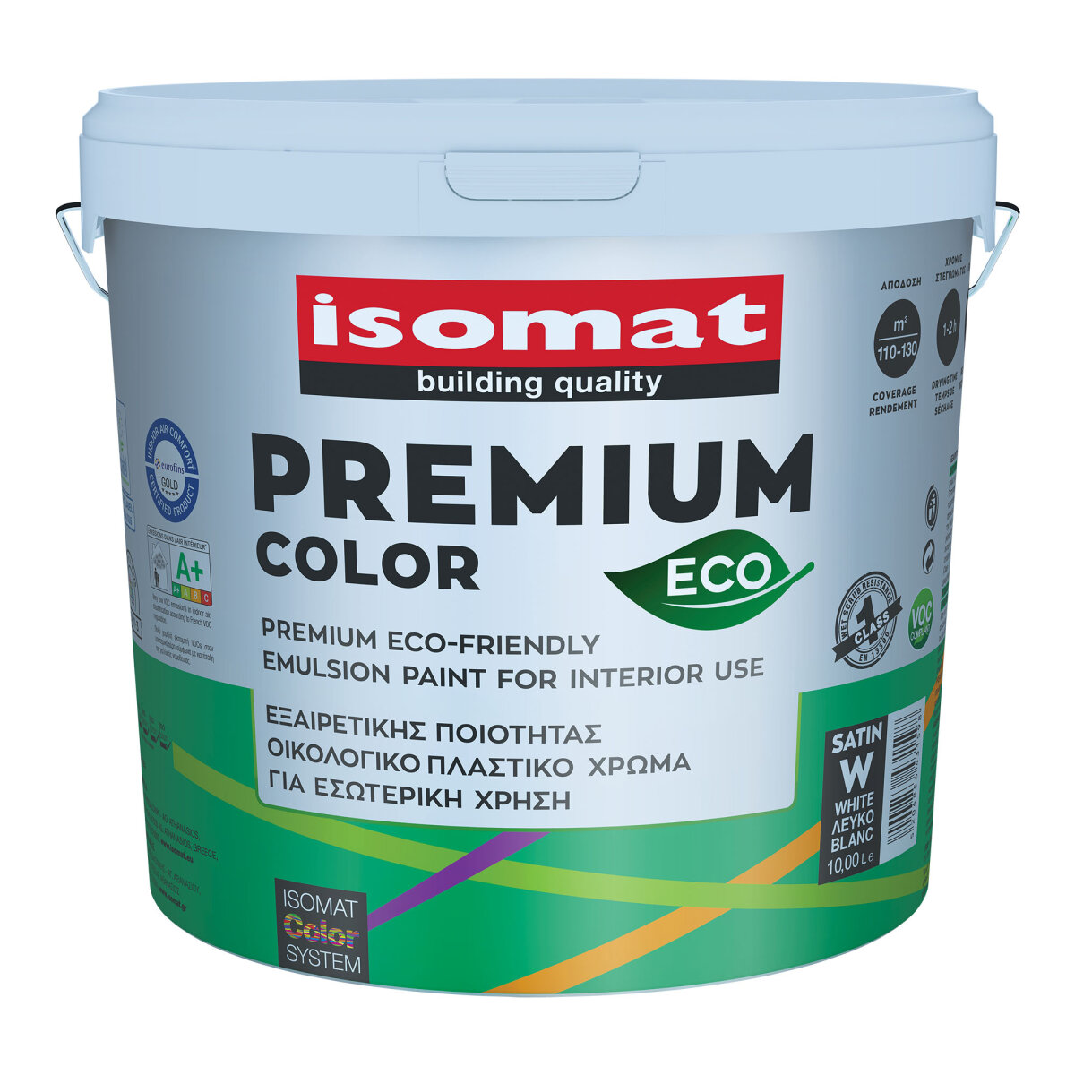 Isomat Premium Eco Satin White 10L (BN28751705E)