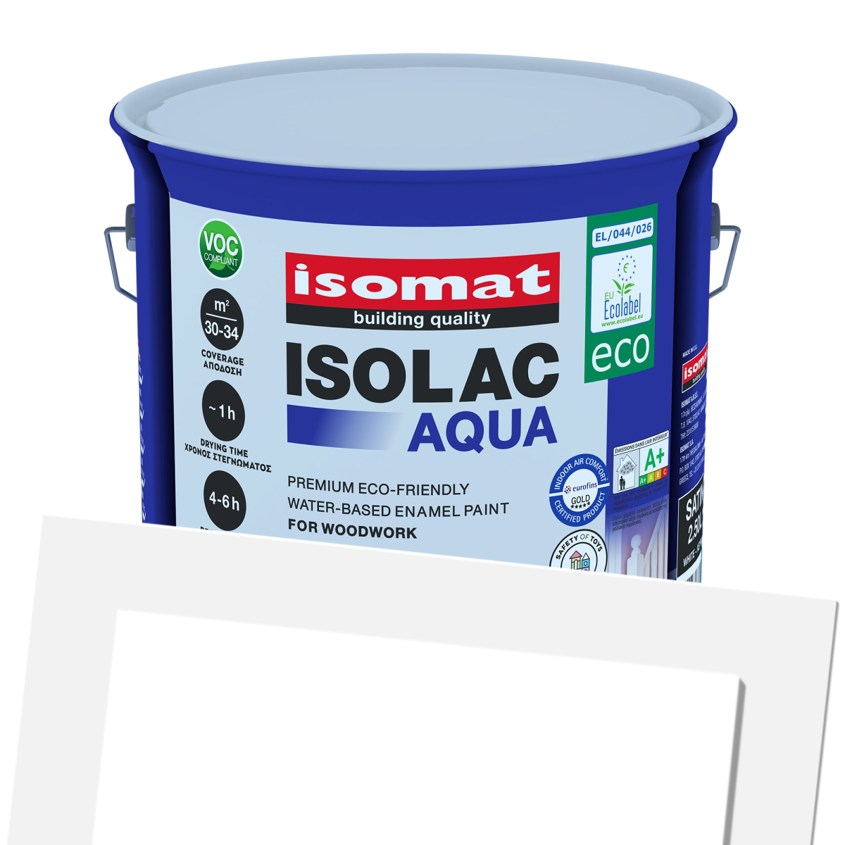 Isomat Isolac Aqua Satin Tinted 2.5L (BN28759305J)