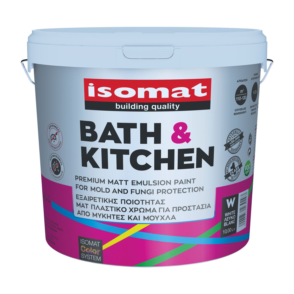 Isomat Bath & Kitchen White 10L (BN28761005E)