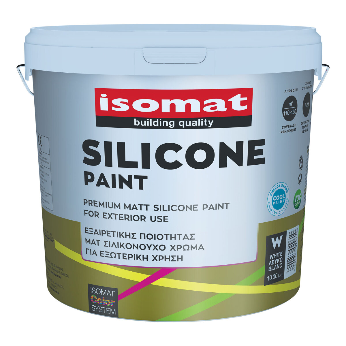 Isomat Silicone Paint White 10L (BN28761705E)