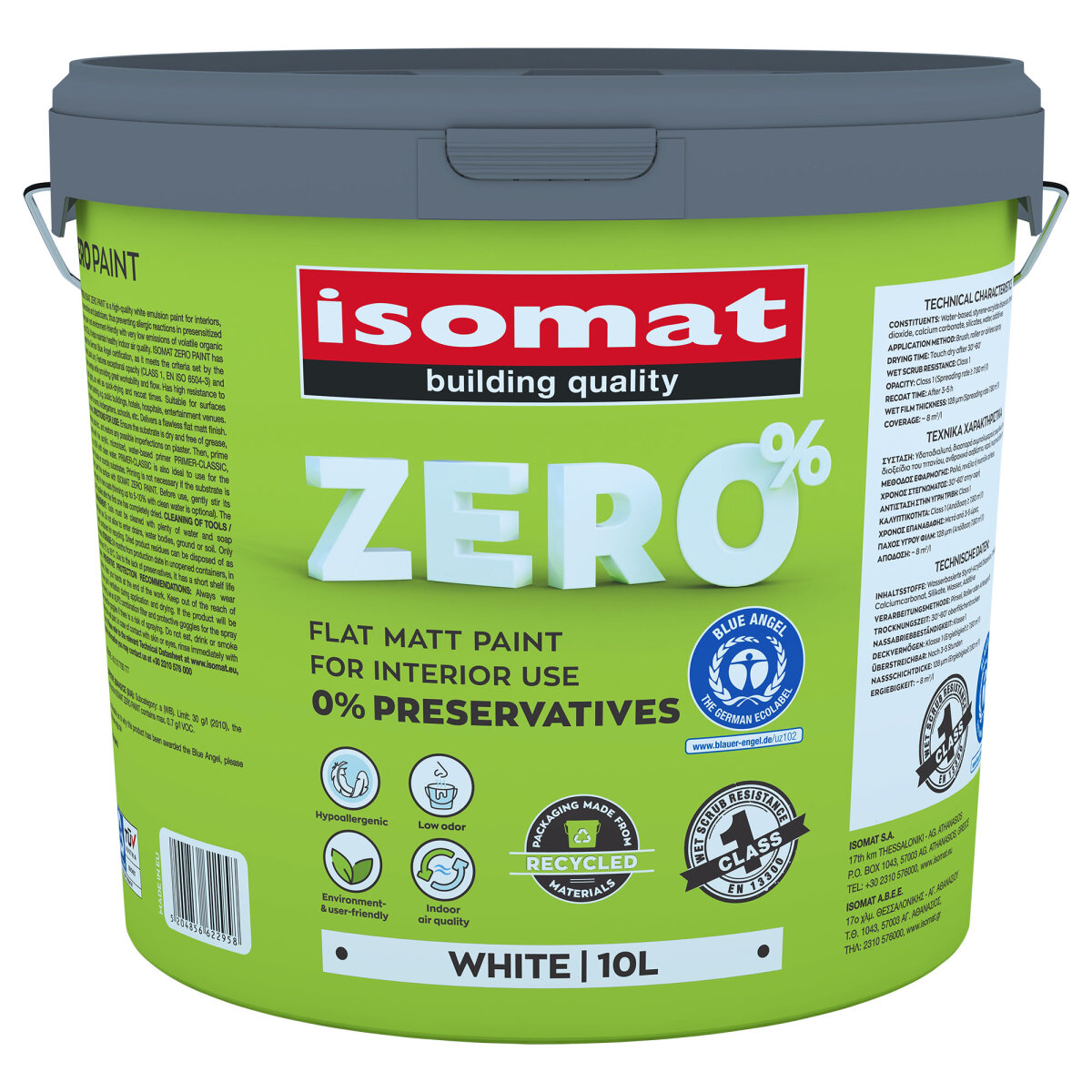 Isomat Zero White 10L (BN28762105E