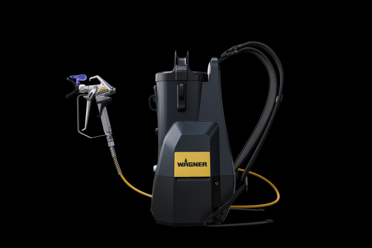 Mobile And Flexible Like Never Before - The NEW Wagner Cordless Backpack Paint Sprayer