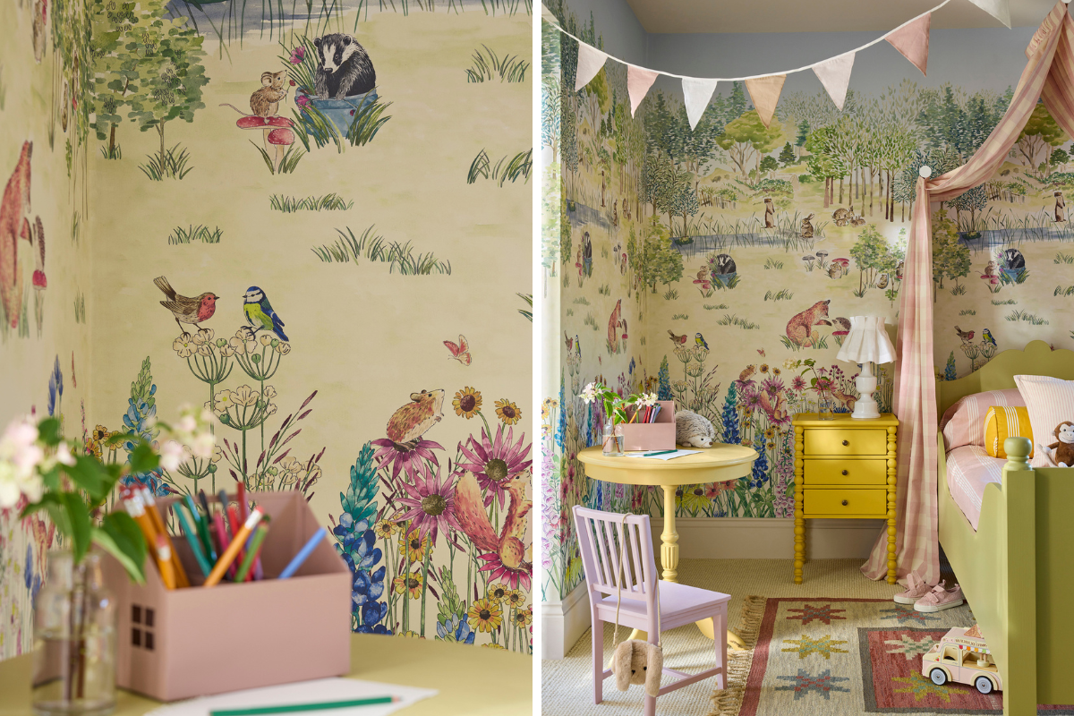 NEW! Little Greene Introduce ‘Storybook Papers’, Their Fifth Collection Of Wallpapers Created In Partnership With The National Trust.